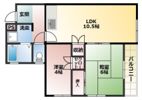 小坂ハイツの間取り画像
