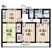 シャトル金山の間取り画像