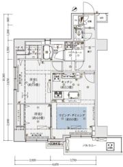 アーリアシティ尾久の間取り画像