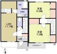 コンコルディアちゃやがさか NORTHの間取り画像