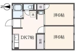 シティハイム ハイツ白樺7号の間取り画像