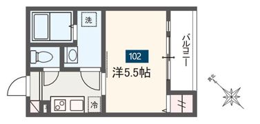 MELDIA新座大和田の間取り画像