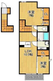プランドール壱番館の間取り画像
