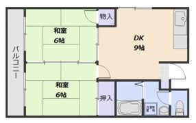 メゾンボネールⅡの間取り画像