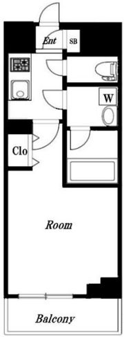SHOKEN Residence南千住の間取り画像