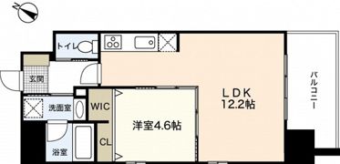 JRBハイツ岡山の間取り画像