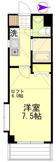 アリドゥリア中野の間取り画像