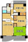 セントラル守恒の間取り画像