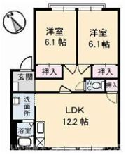 グリーングラス A棟の間取り画像