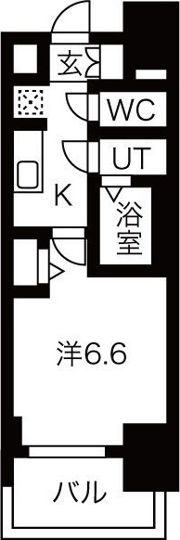 ファステートNAGOYA今池バレンシアの間取り画像