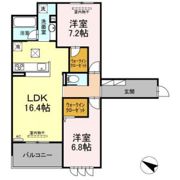 Brightest船越の間取り画像