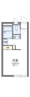 レオパレスモアサクレの間取り画像
