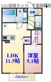 D-ROOM Eastの間取り画像