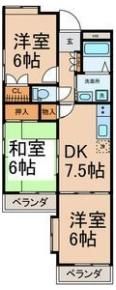 エクセル苗代の間取り画像