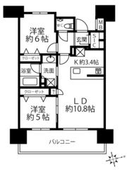 ザ・プレイス広島の間取り画像