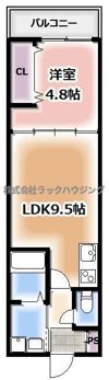 アート守口の間取り画像