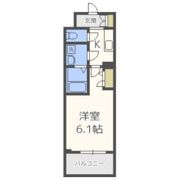 エスリード谷町六丁目レジデンスの間取り画像