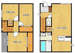 サンラプロ東水町 A棟の間取り画像