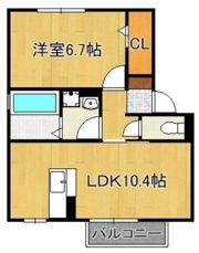 シェルノーブルDの間取り画像