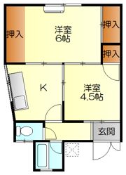 安永アパート2号館の間取り画像