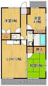 ルネッサンス宮ノ尾Iの間取り画像