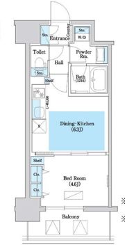 アーバネックス同心の間取り画像