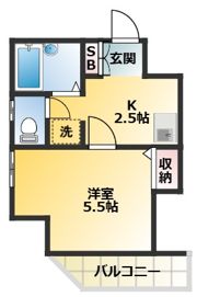 ガーデンシティ奥沢の間取り画像