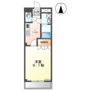 スクウェア 市之久田の間取り画像