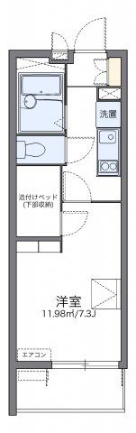 レオパレスPines寿の間取り画像