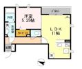 クラージュ Iの間取り画像