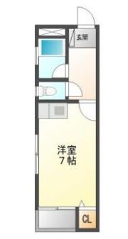 ハッピーハイツの間取り画像