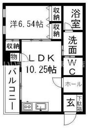 南町セゾンヴェール パートⅠの間取り画像