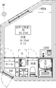 with下高井戸の間取り画像