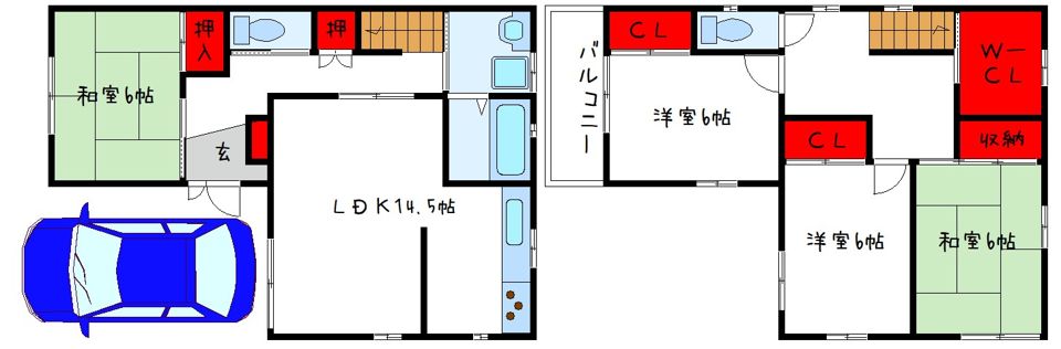 土塔町戸建の外観画像