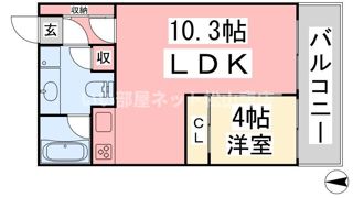 ヴァレーレ県庁前の間取り画像