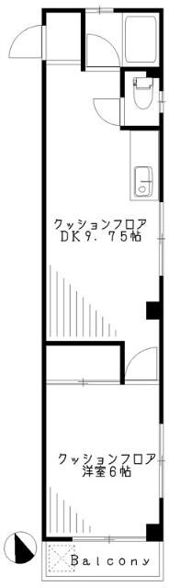 富士ハイツの間取り画像