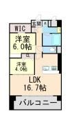 エクセルハイム東灘の間取り画像