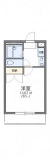 レオパレスレインボーの間取り画像