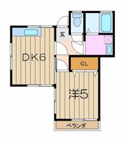 リバティーコミューンおもてDの間取り画像