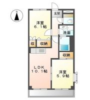 ベルグランデ高柳の間取り画像