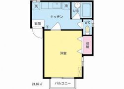 メゾングリシーナの間取り画像