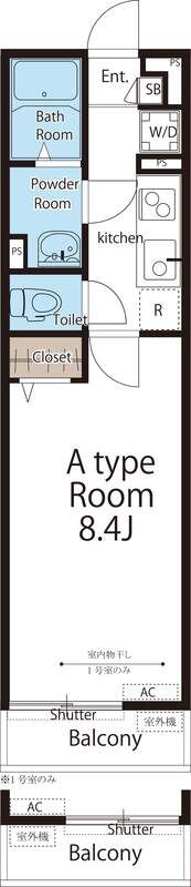 リブリ・武蔵野の間取り画像