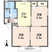 ディアス三町の間取り画像