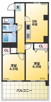 パルシティ駒込の間取り画像