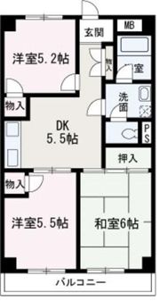 ロアール成増の間取り画像
