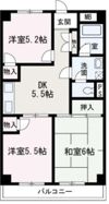 ロアール成増の間取り画像
