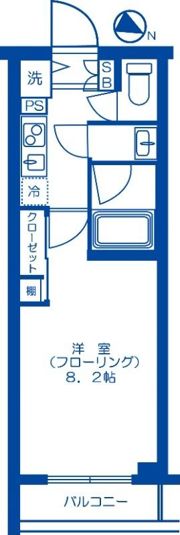 DIPS赤羽北WESTの間取り画像