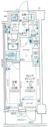 デュオステージ浦和岸町の間取り画像