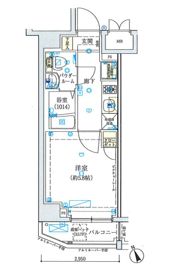 SHOKEN Residence横浜野毛山公園の間取り画像