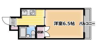 ステイシティ御浜の間取り画像